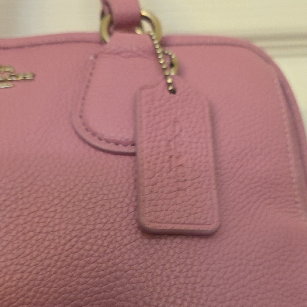 Coach Light Pink Satchel Bag - Picture 3 of 16